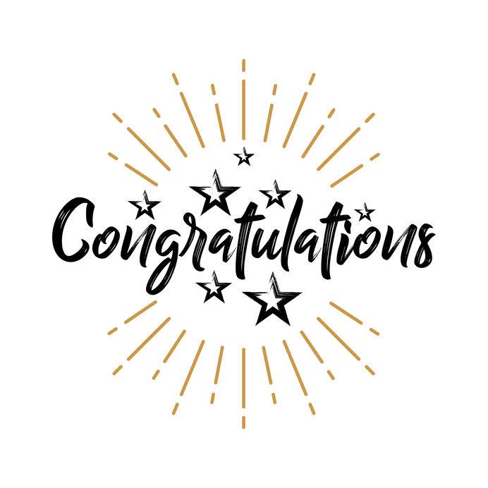 congrats word mark